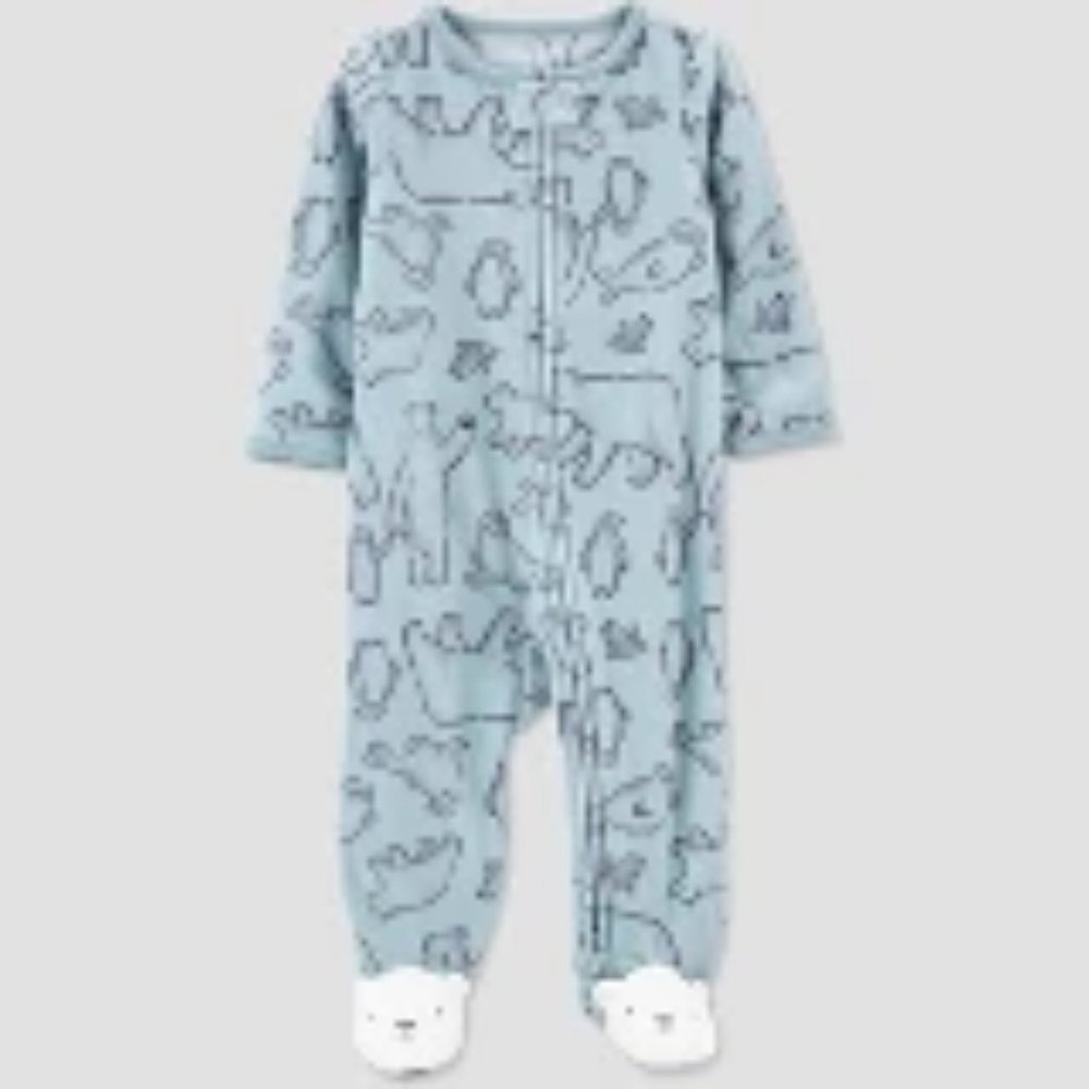 Just One You Polar Fleece Footie